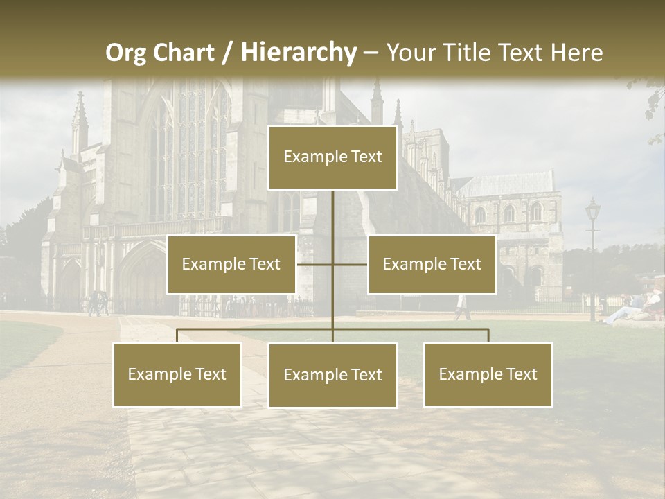 Roof Winchester Cathedral PowerPoint Template