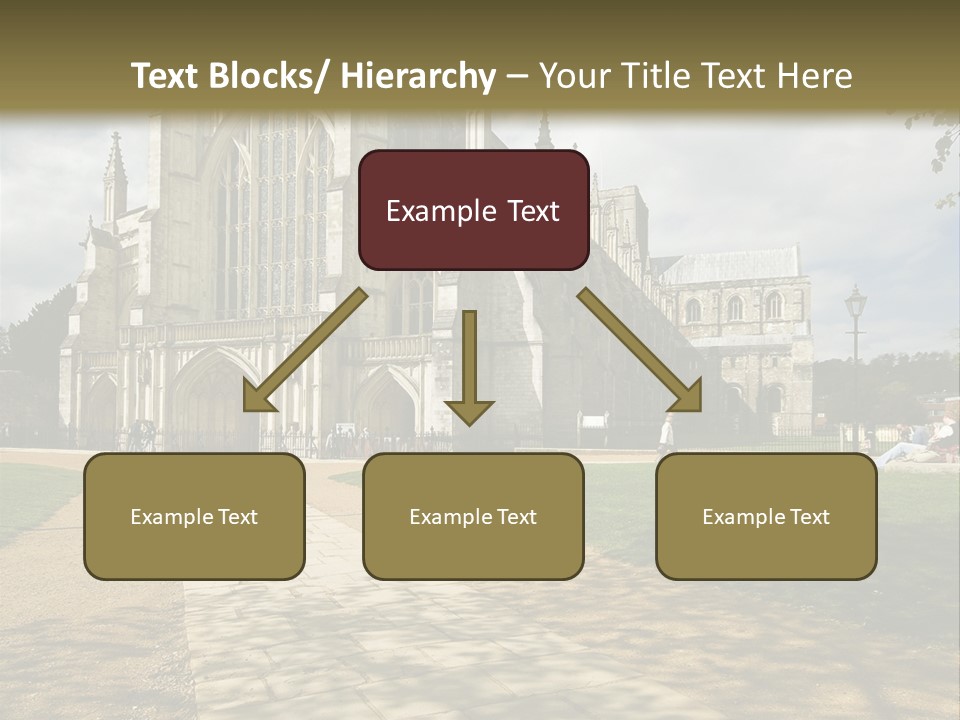 Roof Winchester Cathedral PowerPoint Template