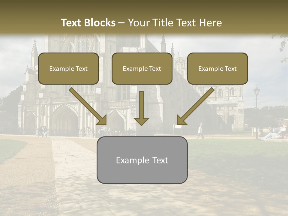 Roof Winchester Cathedral PowerPoint Template