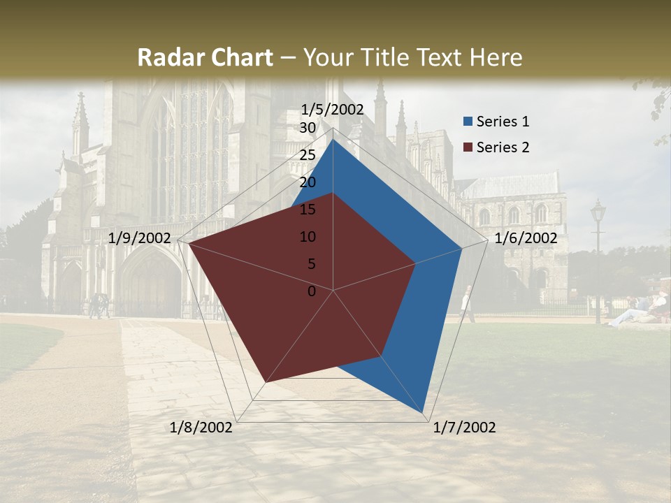 Roof Winchester Cathedral PowerPoint Template