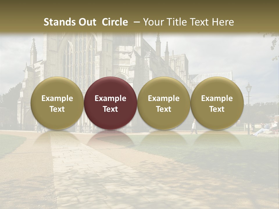 Roof Winchester Cathedral PowerPoint Template