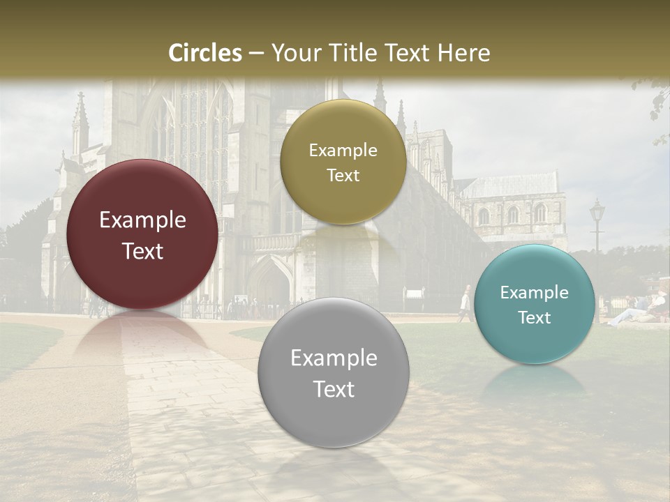 Roof Winchester Cathedral PowerPoint Template