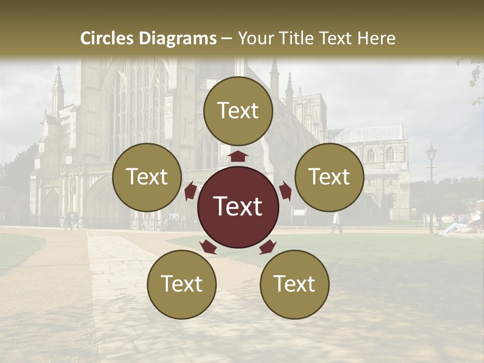 Roof Winchester Cathedral PowerPoint Template