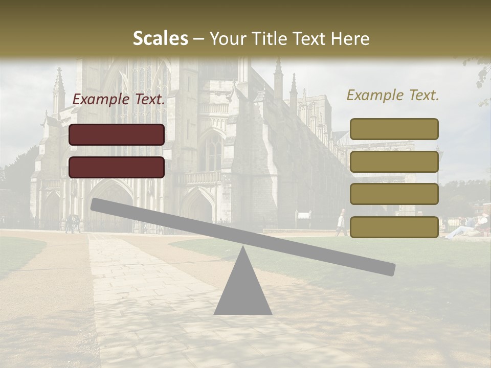 Roof Winchester Cathedral PowerPoint Template