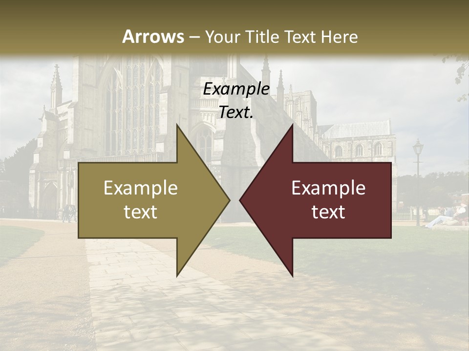 Roof Winchester Cathedral PowerPoint Template