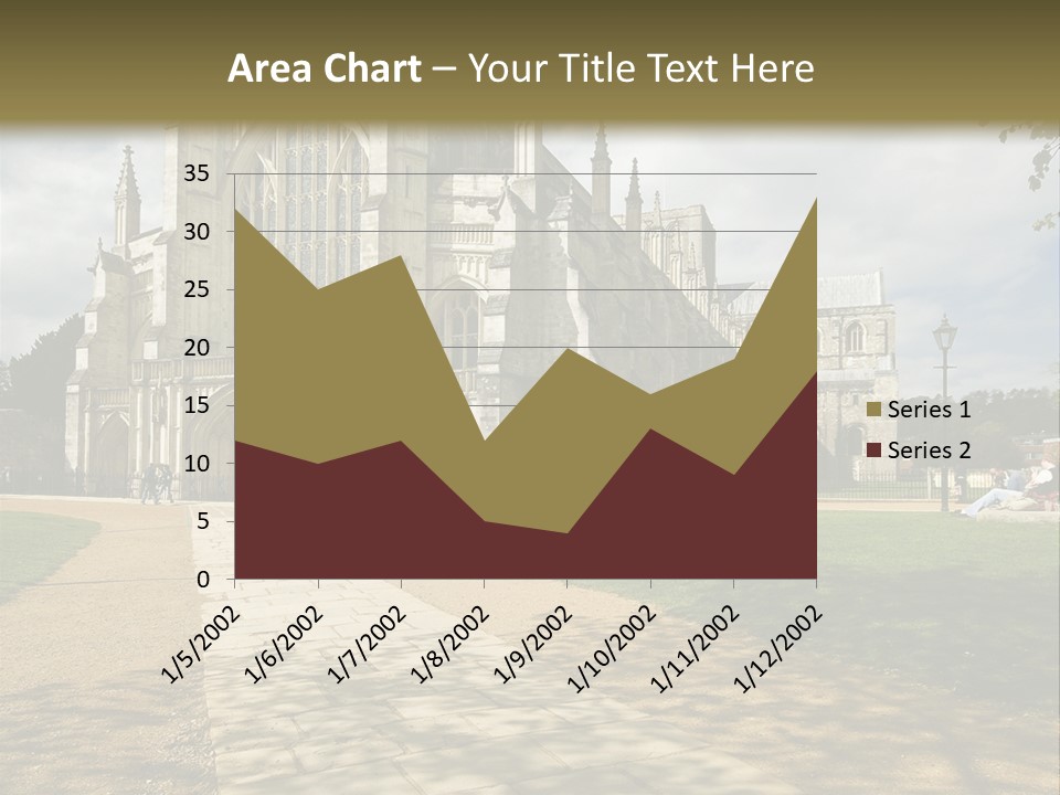 Roof Winchester Cathedral PowerPoint Template