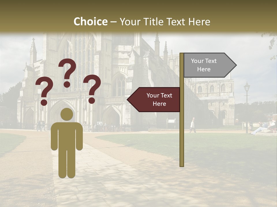 Roof Winchester Cathedral PowerPoint Template