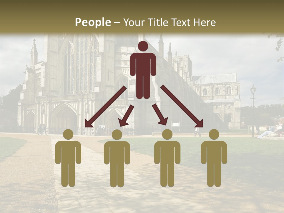 Roof Winchester Cathedral PowerPoint Template