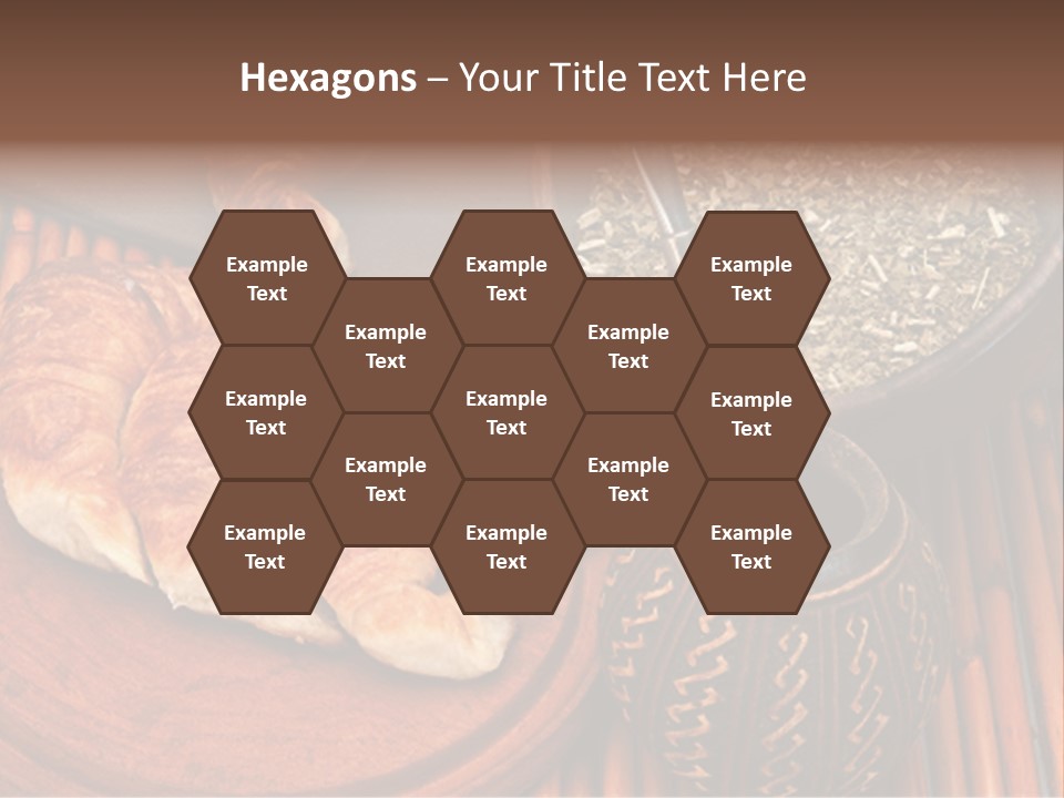 White Habit Crust PowerPoint Template