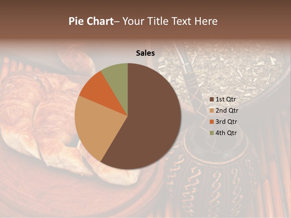 White Habit Crust PowerPoint Template