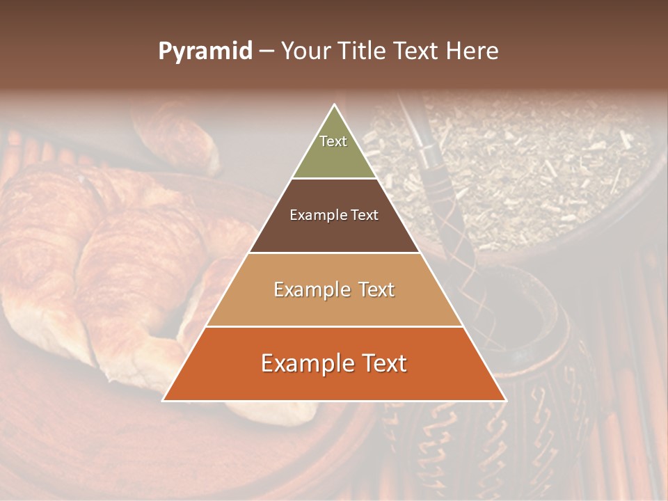 White Habit Crust PowerPoint Template