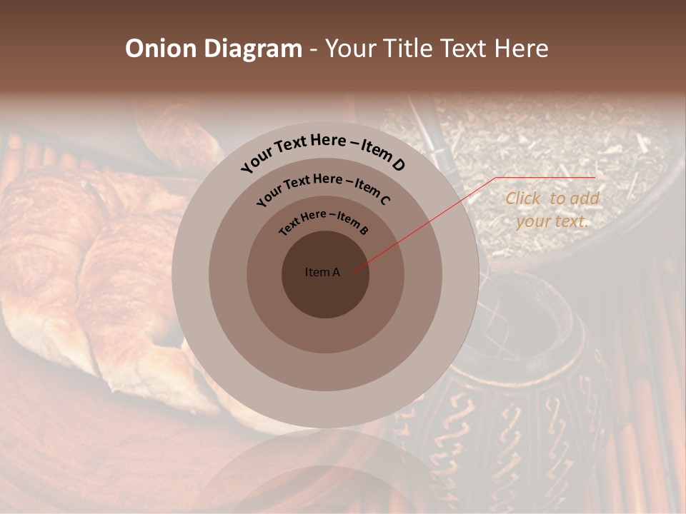 White Habit Crust PowerPoint Template