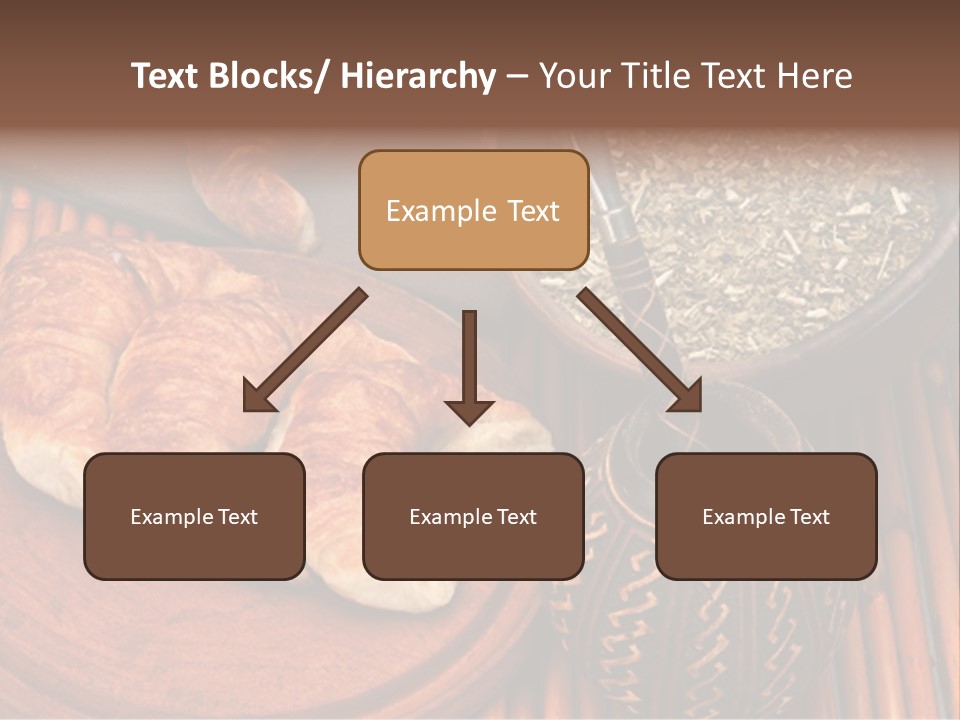 White Habit Crust PowerPoint Template