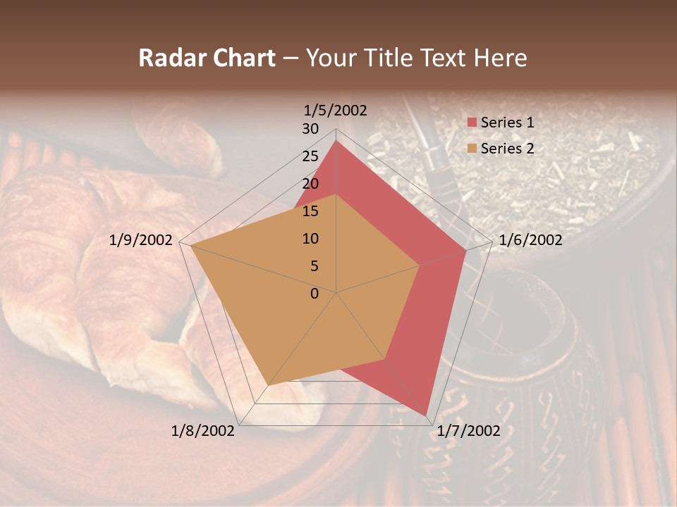 White Habit Crust PowerPoint Template