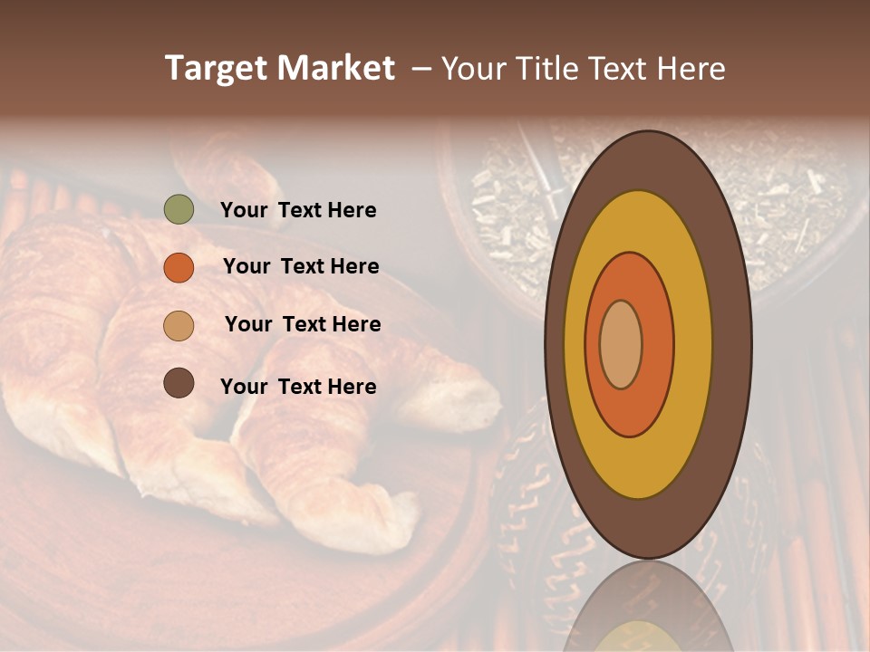 White Habit Crust PowerPoint Template