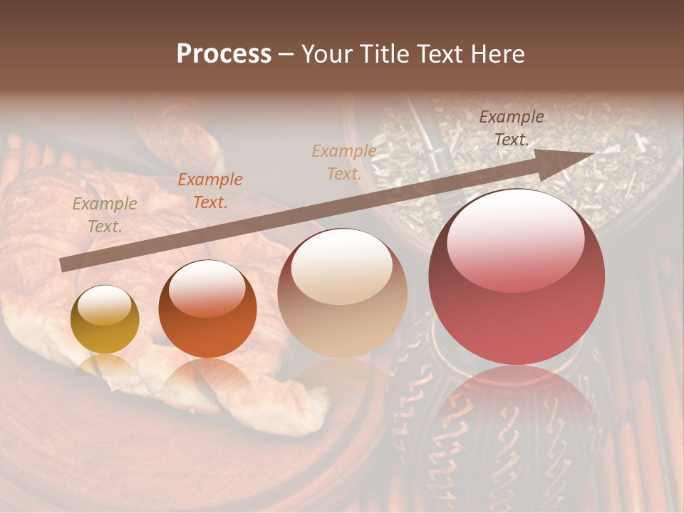 White Habit Crust PowerPoint Template