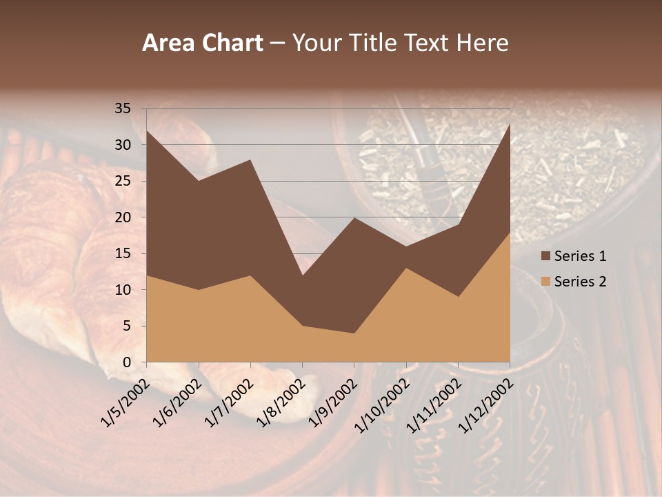 White Habit Crust PowerPoint Template
