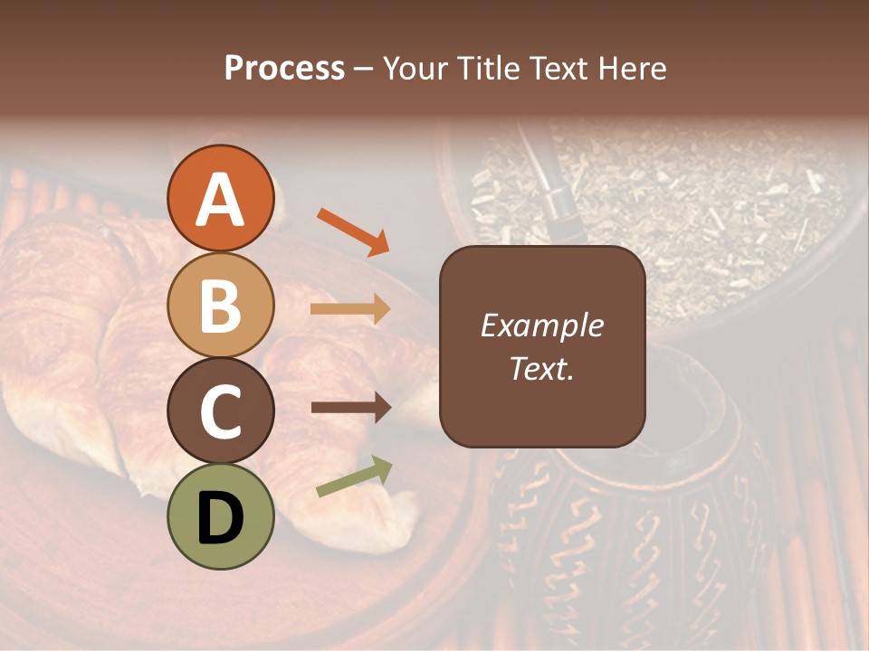 White Habit Crust PowerPoint Template