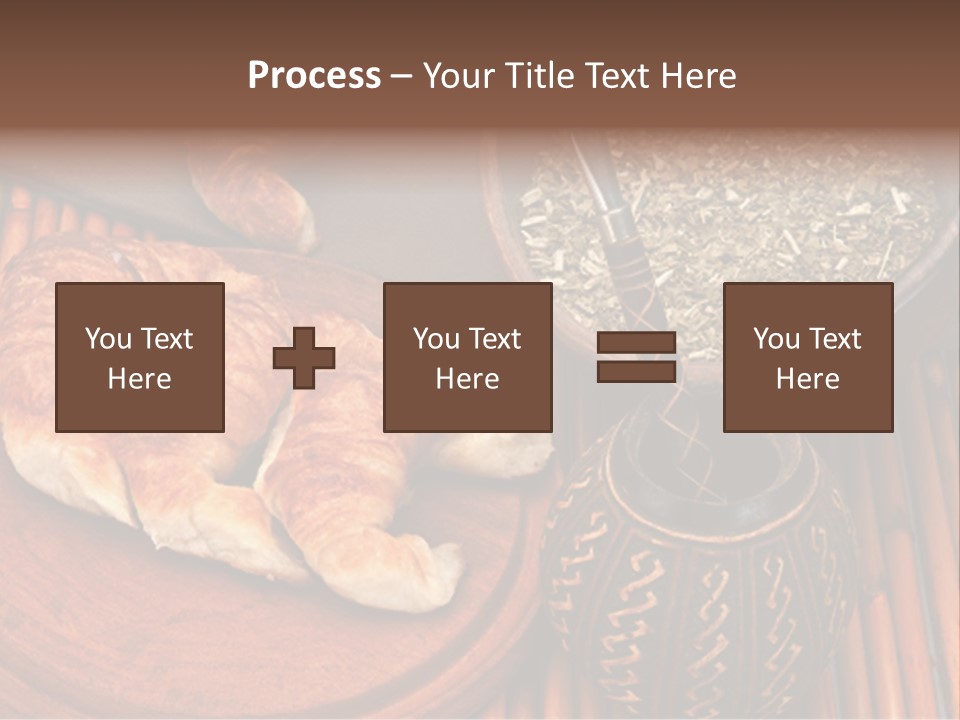 White Habit Crust PowerPoint Template