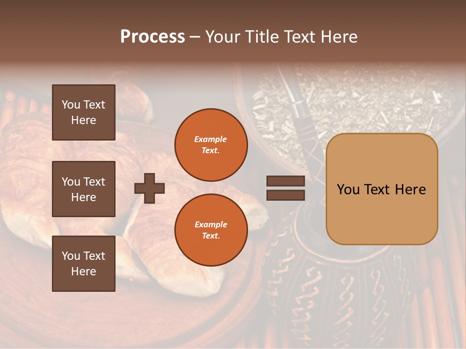 White Habit Crust PowerPoint Template