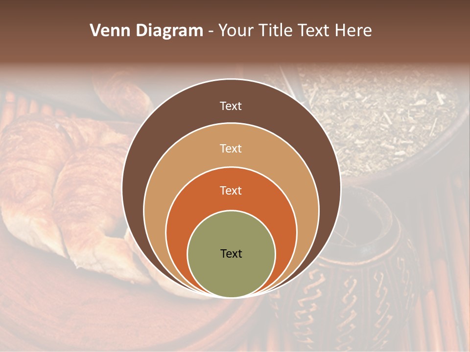 White Habit Crust PowerPoint Template