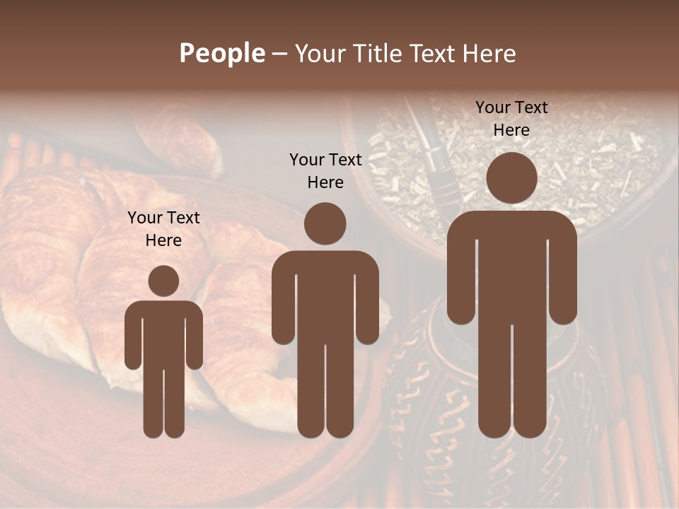 White Habit Crust PowerPoint Template