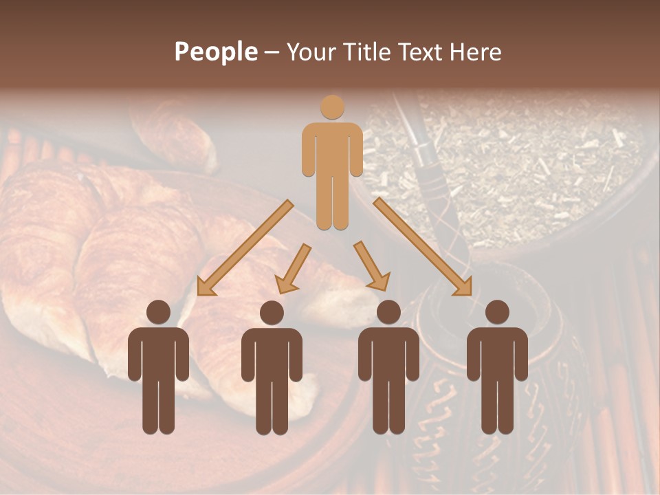 White Habit Crust PowerPoint Template