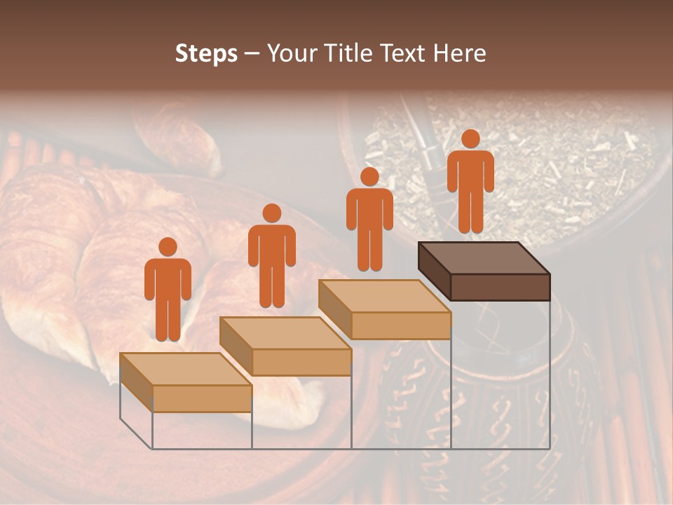 White Habit Crust PowerPoint Template