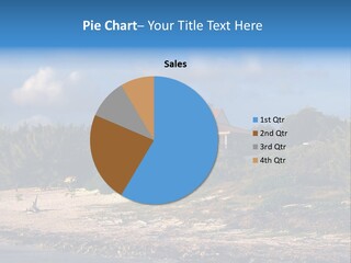 Detached House Coast PowerPoint Template