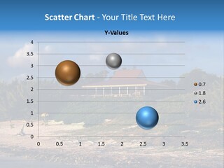 Detached House Coast PowerPoint Template