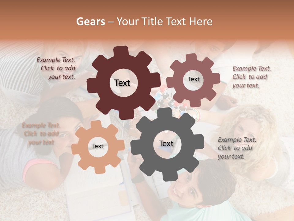 Education Friendship Men PowerPoint Template