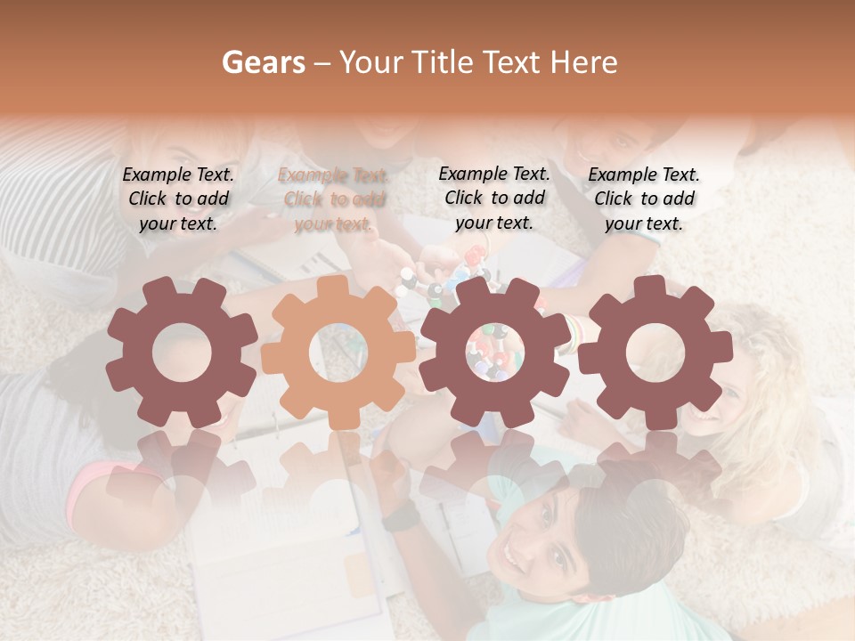 Education Friendship Men PowerPoint Template