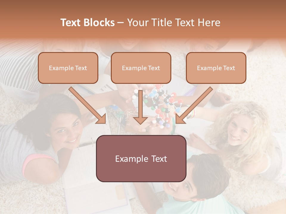 Education Friendship Men PowerPoint Template