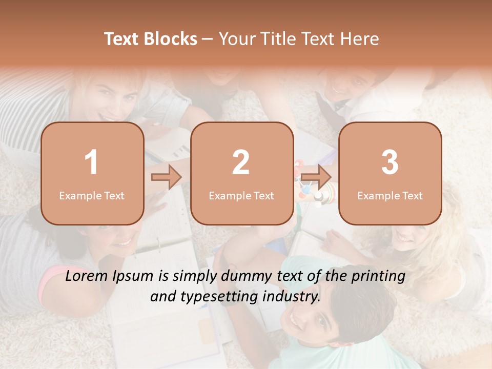 Education Friendship Men PowerPoint Template