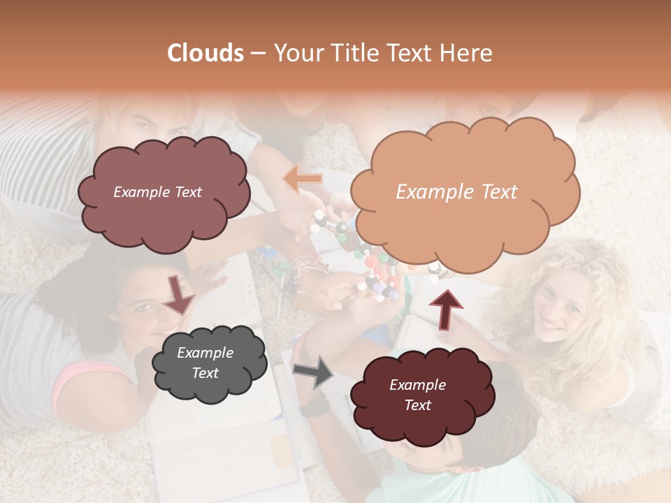 Education Friendship Men PowerPoint Template