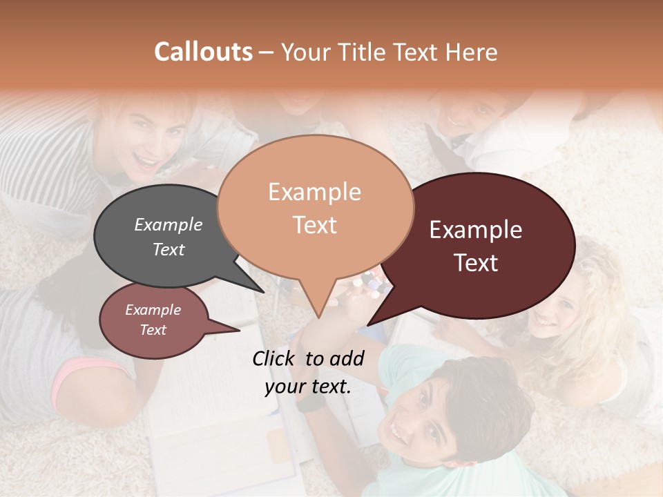 Education Friendship Men PowerPoint Template