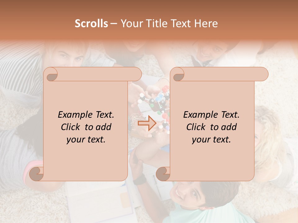 Education Friendship Men PowerPoint Template