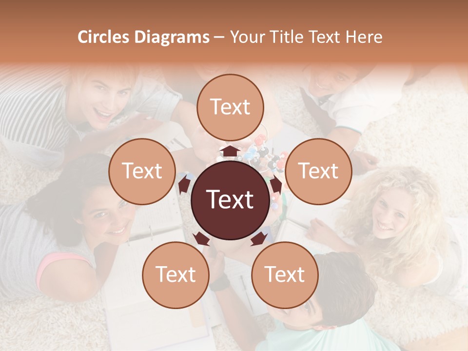 Education Friendship Men PowerPoint Template