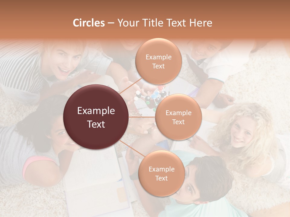 Education Friendship Men PowerPoint Template