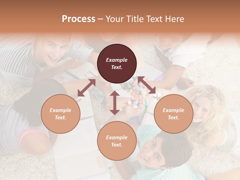 Education Friendship Men PowerPoint Template