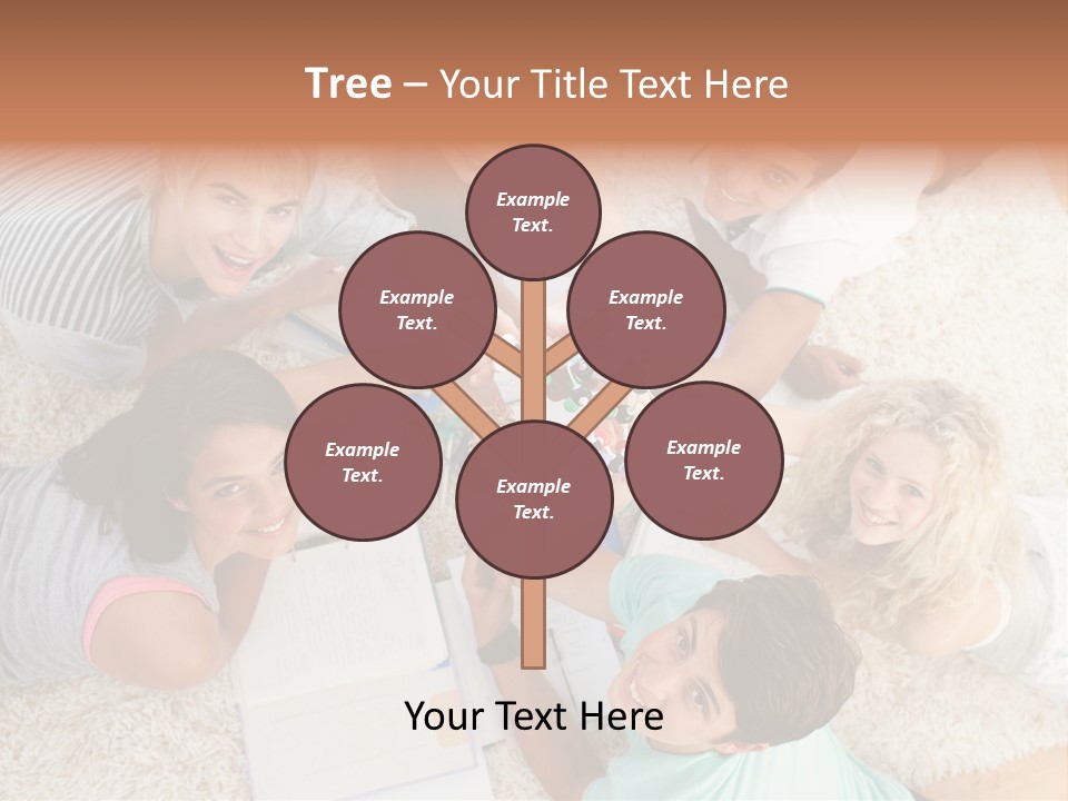 Education Friendship Men PowerPoint Template