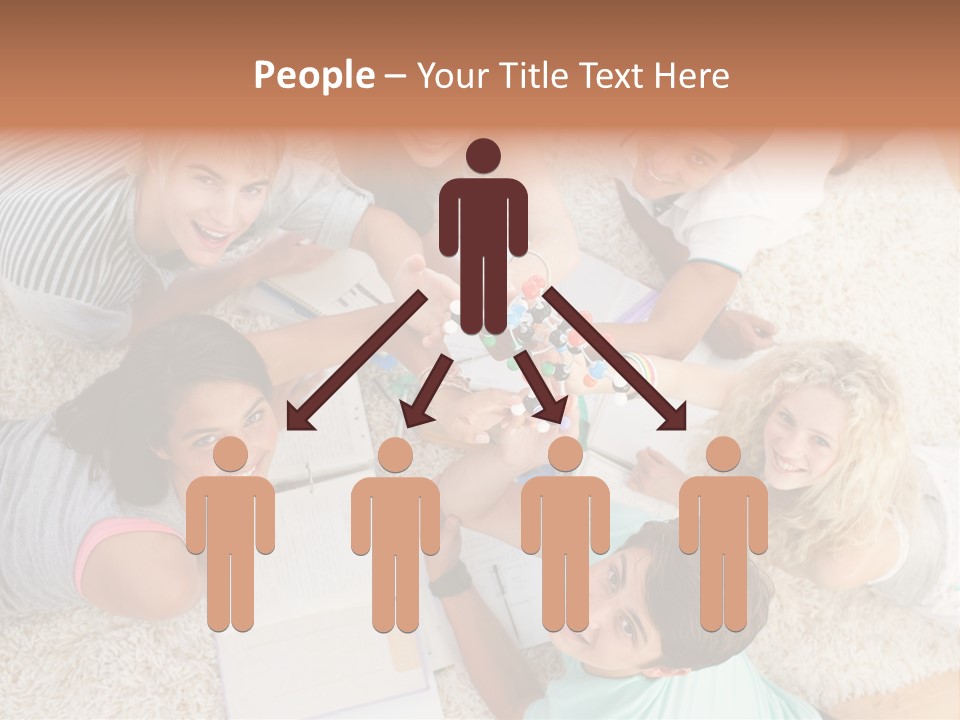 Education Friendship Men PowerPoint Template