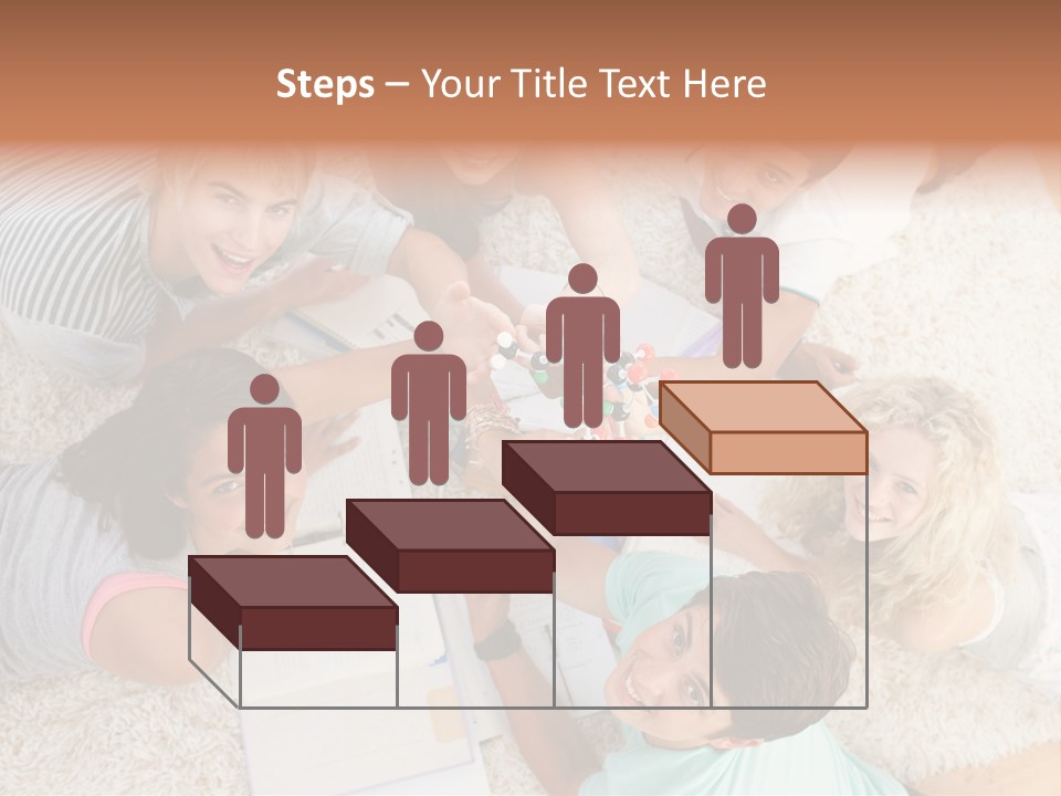 Education Friendship Men PowerPoint Template