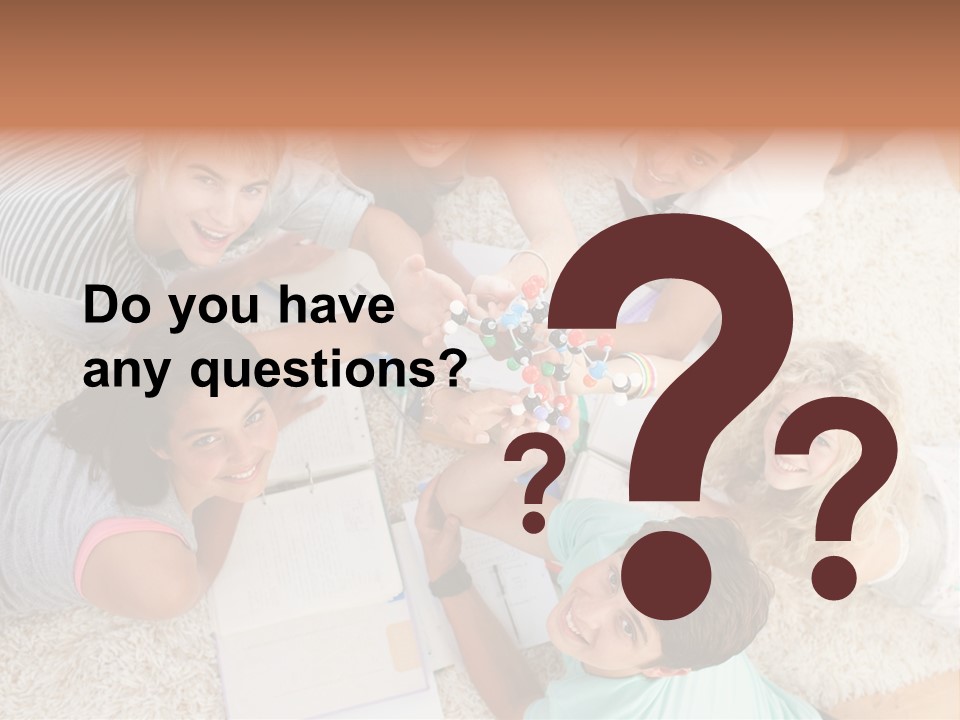 Education Friendship Men PowerPoint Template