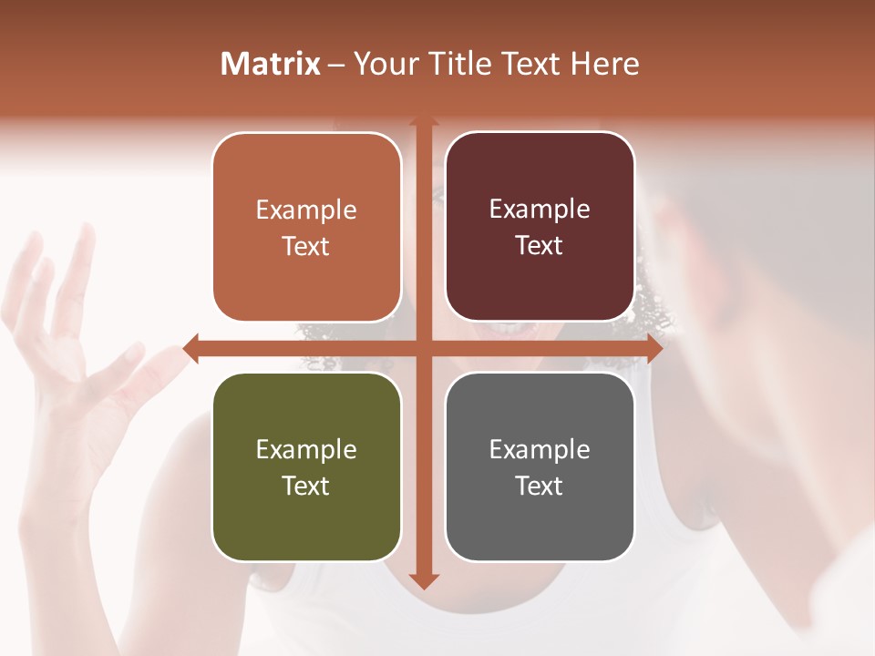 Intimidation Two Boy PowerPoint Template