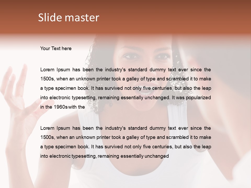 Intimidation Two Boy PowerPoint Template