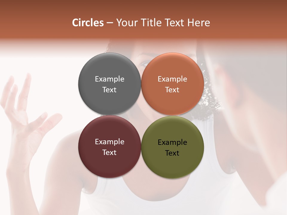 Intimidation Two Boy PowerPoint Template