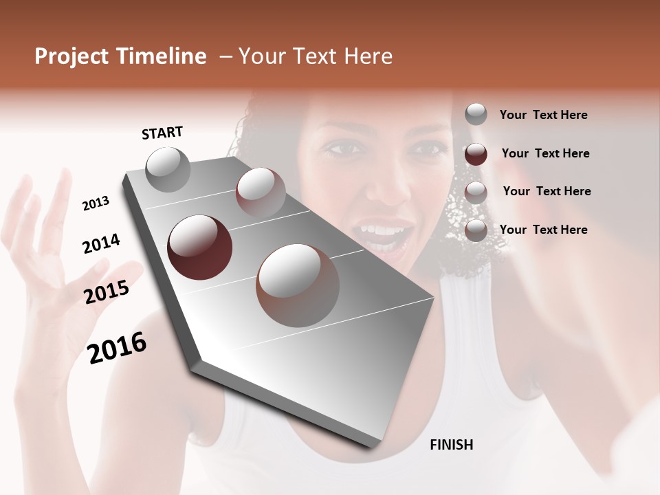 Intimidation Two Boy PowerPoint Template