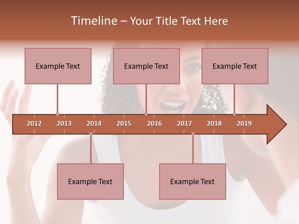 Intimidation Two Boy PowerPoint Template