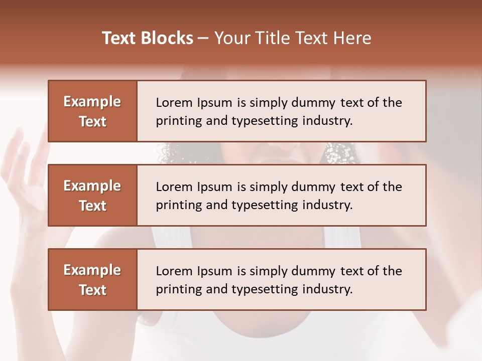 Intimidation Two Boy PowerPoint Template